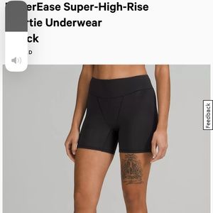 Women’s lululemon boxer/shorts